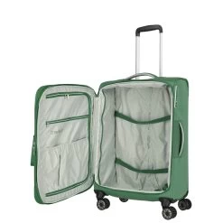 Travelite Miigo 4 Wheel Trolley M Expandable Green 15 Travelite Miigo 4 Wheel Trolley M Expandable Green -Mode Bagagewinkel image 1122