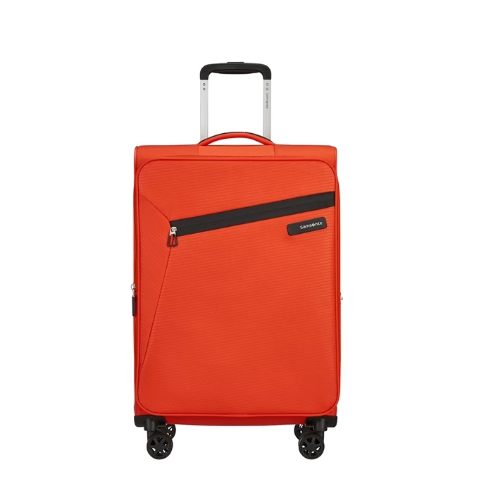 Samsonite Litebeam Spinner 66 EXP Tangerine Orange 3 Samsonite Litebeam Spinner 66 EXP Tangerine Orange