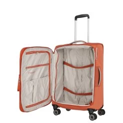 Travelite Miigo 4 Wheel Trolley M Expandable Copper/chutney -Mode Bagagewinkel image 1157