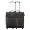 Travelite Cabin 2 Wiel Trolley Set Van 2 Black