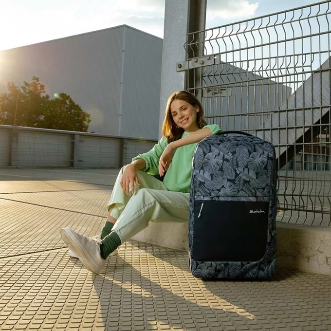 Satch Flow S Cabin Size Trolley Tropic Blue 4 Satch Flow S Cabin Size Trolley Tropic Blue - Afbeelding 2