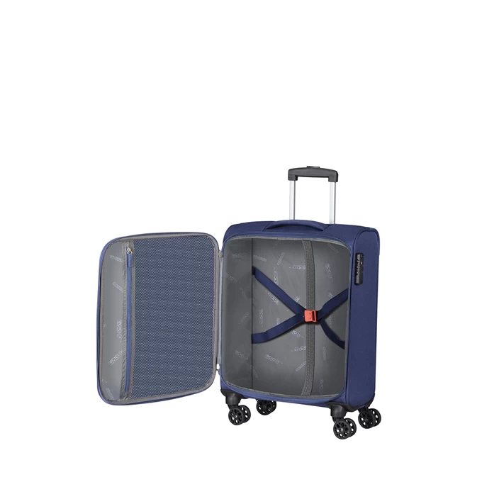 American Tourister Hyperspeed Spinner 55 TSA Combat Navy 10 American Tourister Hyperspeed Spinner 55 TSA Combat Navy - Afbeelding 8