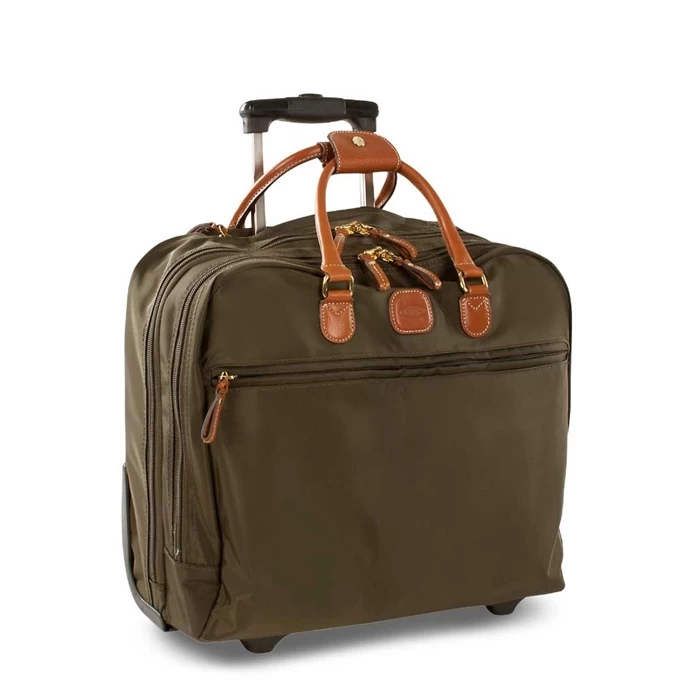 Bric's X-Travel Pilotcase Olive 4 Bric's X-Travel Pilotcase Olive - Afbeelding 2