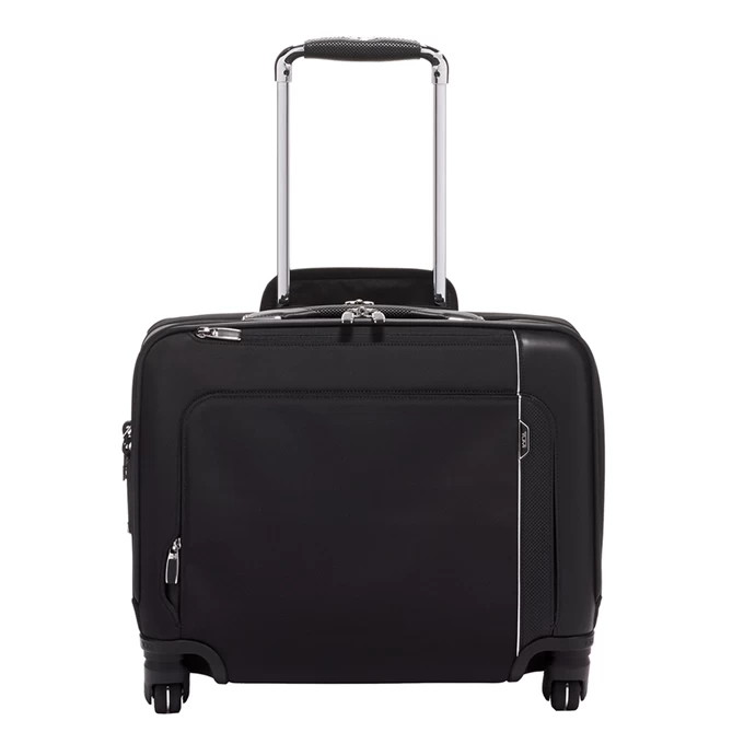 Tumi Arrivé Compact 4 Wheel Briefcase Black 3 Tumi Arrivé Compact 4 Wheel Briefcase Black