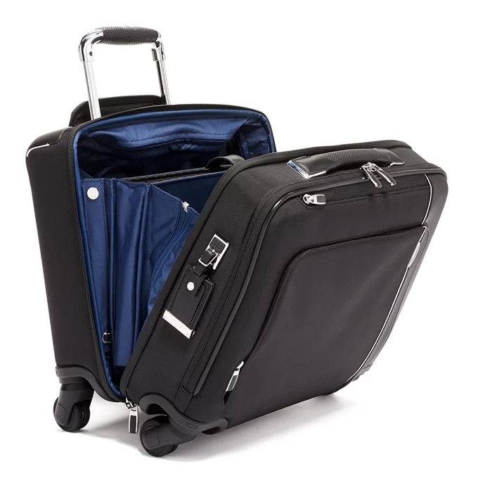 Tumi Arrivé Compact 4 Wheel Briefcase Black 6 Tumi Arrivé Compact 4 Wheel Briefcase Black - Afbeelding 4