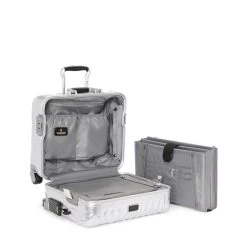 Tumi 19 Degree Aluminum Compact Carry On Silver -Mode Bagagewinkel image 1438