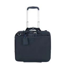 Lipault 4BIZ Rolling Tote Carbon Blue