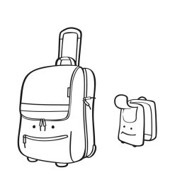 Reisenthel Kids Trolley XS Cats And Dogs Mint -Mode Bagagewinkel image 1802