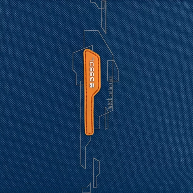 Gabol Week Eco Travel Bag Blue 6 Gabol Week Eco Travel Bag Blue - Afbeelding 5