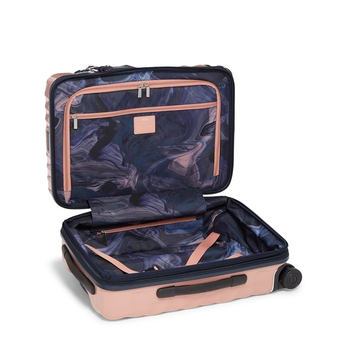 Tumi 19 Degree International Expandable 4 Wheel Trolley Blush Navy Liquid Print 7 Tumi 19 Degree International Expandable 4 Wheel Trolley Blush Navy Liquid Print - Afbeelding 5