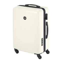 Princess Traveller PT-01 Medium Trolley Pearl White -Mode Bagagewinkel image 263