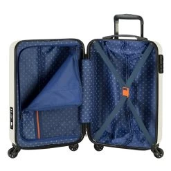 Princess Traveller PT-01 Medium Trolley Pearl White -Mode Bagagewinkel image 265