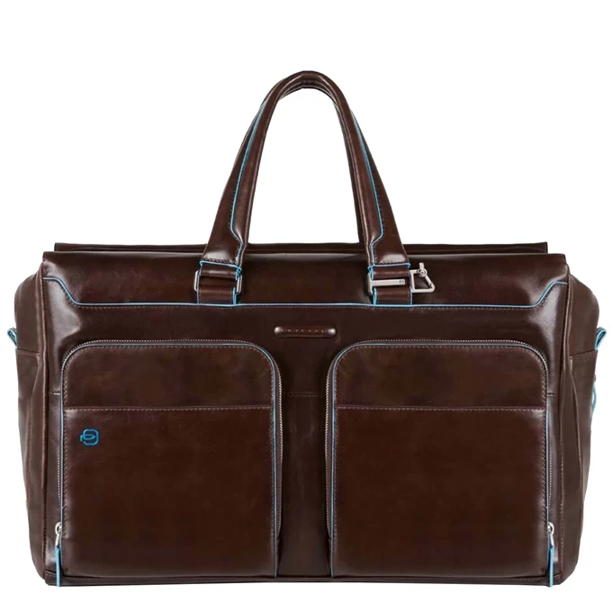 Piquadro Blue Square Duffel Bag Brown 3 Piquadro Blue Square Duffel Bag Brown
