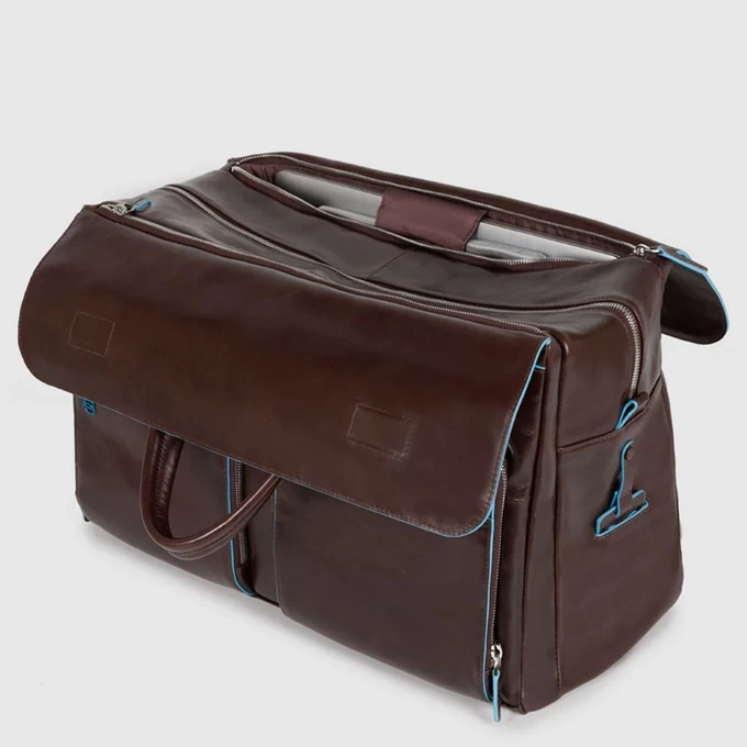 Piquadro Blue Square Duffel Bag Brown 7 Piquadro Blue Square Duffel Bag Brown - Afbeelding 5