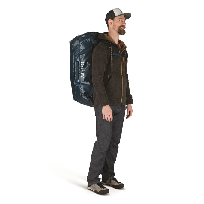 Osprey Transporter 120 Duffel Venturi Blue 4 Osprey Transporter 120 Duffel Venturi Blue - Afbeelding 2