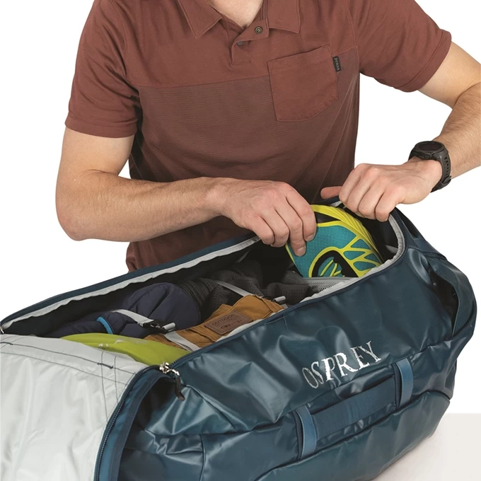 Osprey Transporter 120 Duffel Venturi Blue 6 Osprey Transporter 120 Duffel Venturi Blue - Afbeelding 4