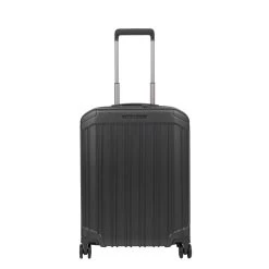 Piquadro PQ-Light Cabin Trolley 55 Matt Black
