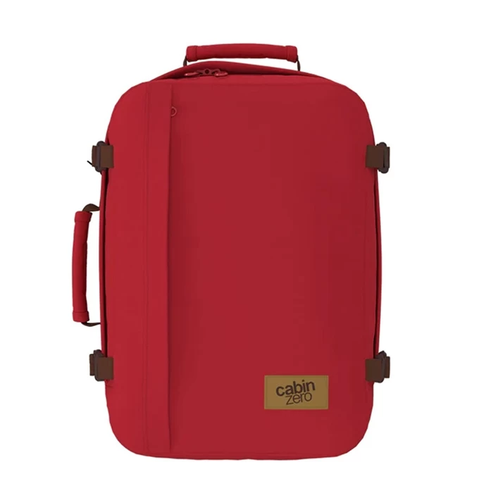 CabinZero Classic 36L Ultra Light Cabin Bag London Red 3 CabinZero Classic 36L Ultra Light Cabin Bag London Red