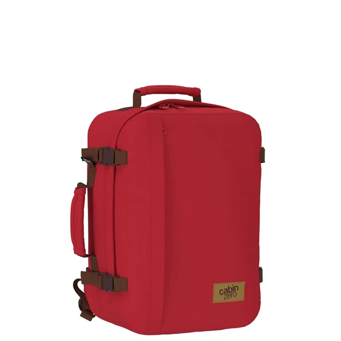CabinZero Classic 36L Ultra Light Cabin Bag London Red 7 CabinZero Classic 36L Ultra Light Cabin Bag London Red - Afbeelding 5