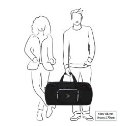 Travelbags The Base Duffle Backpack L Black -Mode Bagagewinkel image 2995