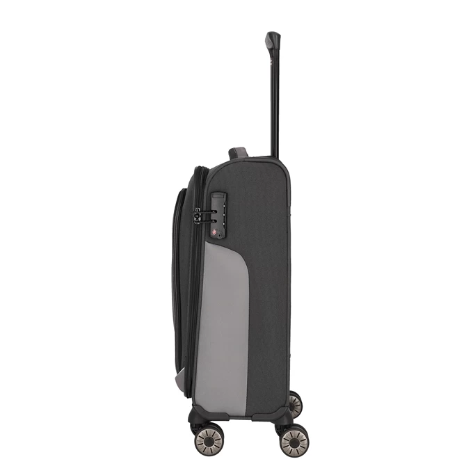 Travelite Viia 4 Wheel Trolley S Anthracite 5 Travelite Viia 4 Wheel Trolley S Anthracite - Afbeelding 4