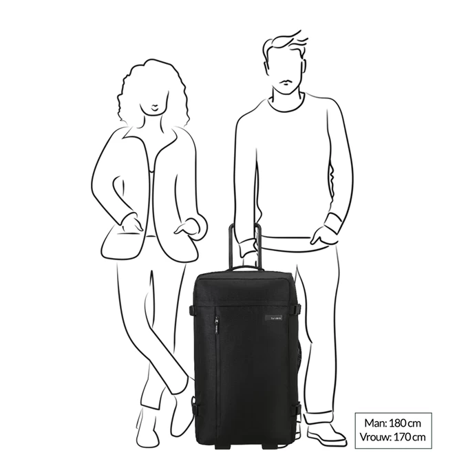 Samsonite Roader Duffle/Wheels 79 Radiant Yellow 4 Samsonite Roader Duffle/Wheels 79 Radiant Yellow - Afbeelding 2