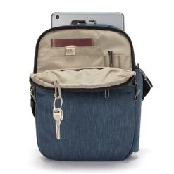 Pacsafe Metrosafe X Anti-Theft Vertical Crossbody Dark Denim -Mode Bagagewinkel image 3733