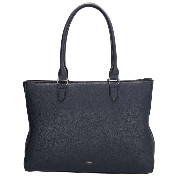 Charm London Stratford Handtas L Navy 7 Charm London Stratford Handtas L Navy - Afbeelding 5