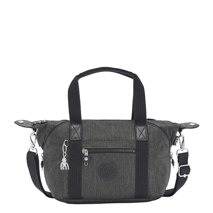 Kipling Art Mini Handtas Black Peppery 3 Kipling Art Mini Handtas Black Peppery