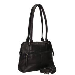 Bear Design Callisto Pelle Schoudertas Zwart -Mode Bagagewinkel image 3927