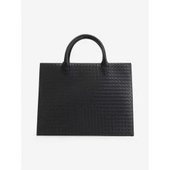 Nikkie Dante Braided Shopper Black -Mode Bagagewinkel image 3960