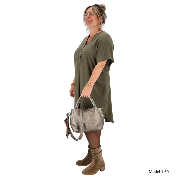 Charm London Tottenham Handtas Pewter 4 Charm London Tottenham Handtas Pewter - Afbeelding 2