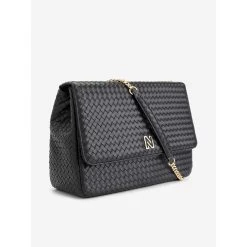 Nikkie Avril Braided Bag Black -Mode Bagagewinkel image 4028