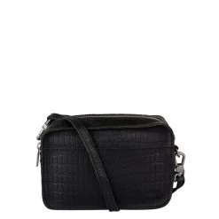 Cowboysbag Handbag Lymm Croco Black