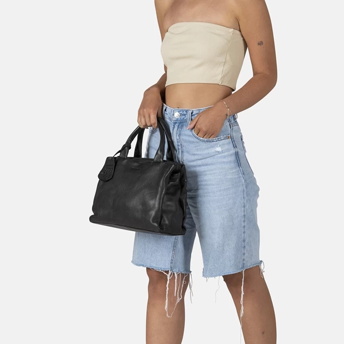 Burkely Just Jolie Handbag Zwart 4 Burkely Just Jolie Handbag Zwart - Afbeelding 2