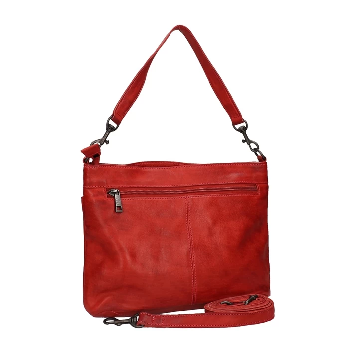 Bear Design Callisto Pelle Handtas Rood 5 Bear Design Callisto Pelle Handtas Rood - Afbeelding 3