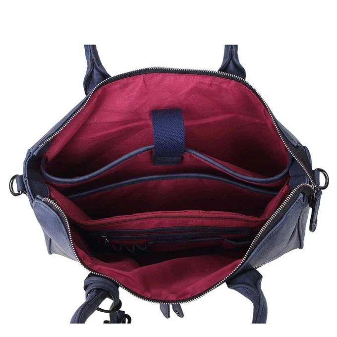 Wimona Fabiana-Two Dames Laptoptas Dark Blue 6 Wimona Fabiana-Two Dames Laptoptas Dark Blue - Afbeelding 4