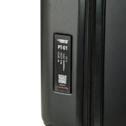 Princess Traveller PT-01 Deluxe Medium Trolley Pitch Black -Mode Bagagewinkel image 425