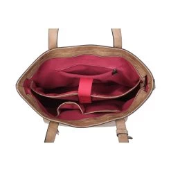 Wimona Evelina Schoudertas Taupe -Mode Bagagewinkel image 4296