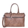 Wimona Fabiana-Two Dames Laptoptas Taupe -Mode Bagagewinkel image 4353