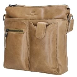 Micmacbags Porto Schoudertas IIIII Taupe -Mode Bagagewinkel image 4381