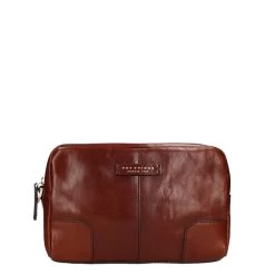 The Bridge Vespucci Man Bag Brown