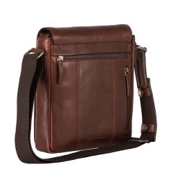 Leonhard Heyden Roma Shoulderbag S Tablet Brown -Mode Bagagewinkel image 4450