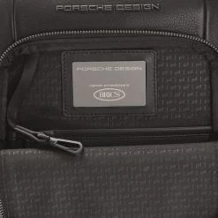 Porsche Design Roadster Leather Shoulderbag S Black -Mode Bagagewinkel image 4487