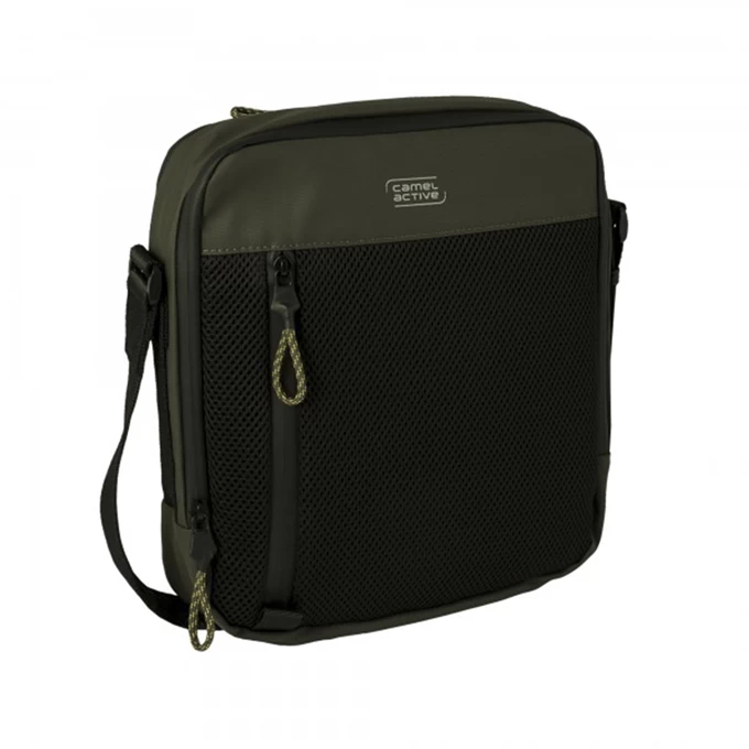 Camel Active Palermo Cross Bag L Khaki 4 Camel Active Palermo Cross Bag L Khaki - Afbeelding 2