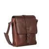 Leonhard Heyden Roma Tablet Shoulder Bag Brown -Mode Bagagewinkel image 4533