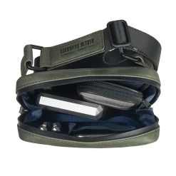 Leonhard Heyden Den Haag Messenger Bag XS Olive -Mode Bagagewinkel image 4539