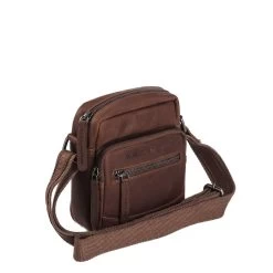 The Chesterfield Brand Bremen Schoudertas Brown