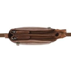 The Chesterfield Brand Laos Schoudertas Cognac -Mode Bagagewinkel image 4589