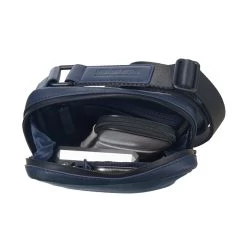 Leonhard Heyden Den Haag Messenger Bag XS Blue -Mode Bagagewinkel image 4630